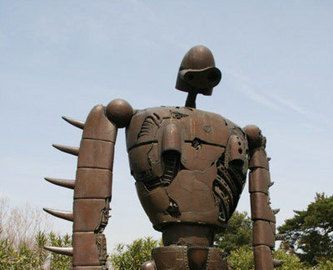 The Laputa Guardian Robot at the Ghibli museum